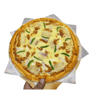 Mushroom Fryer Pizza