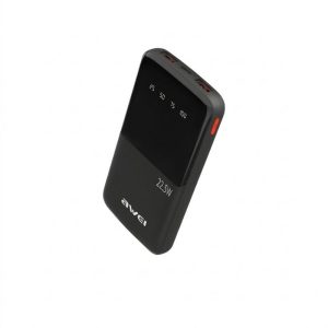 AWEI P10K 10000mAh – 22.5W Fast Charging Digital Display Power Bank